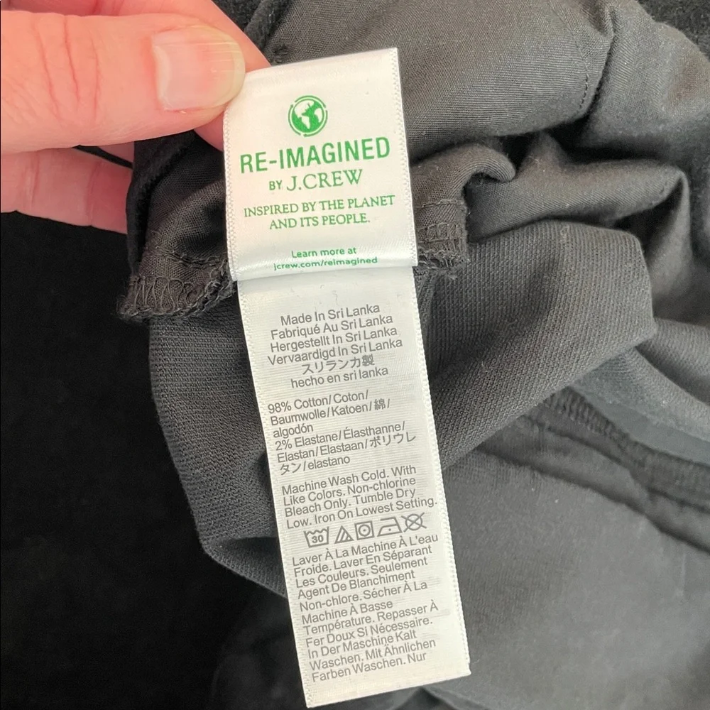 J. Crew Black Velvet Kallie Pants - Picture 8 of 12